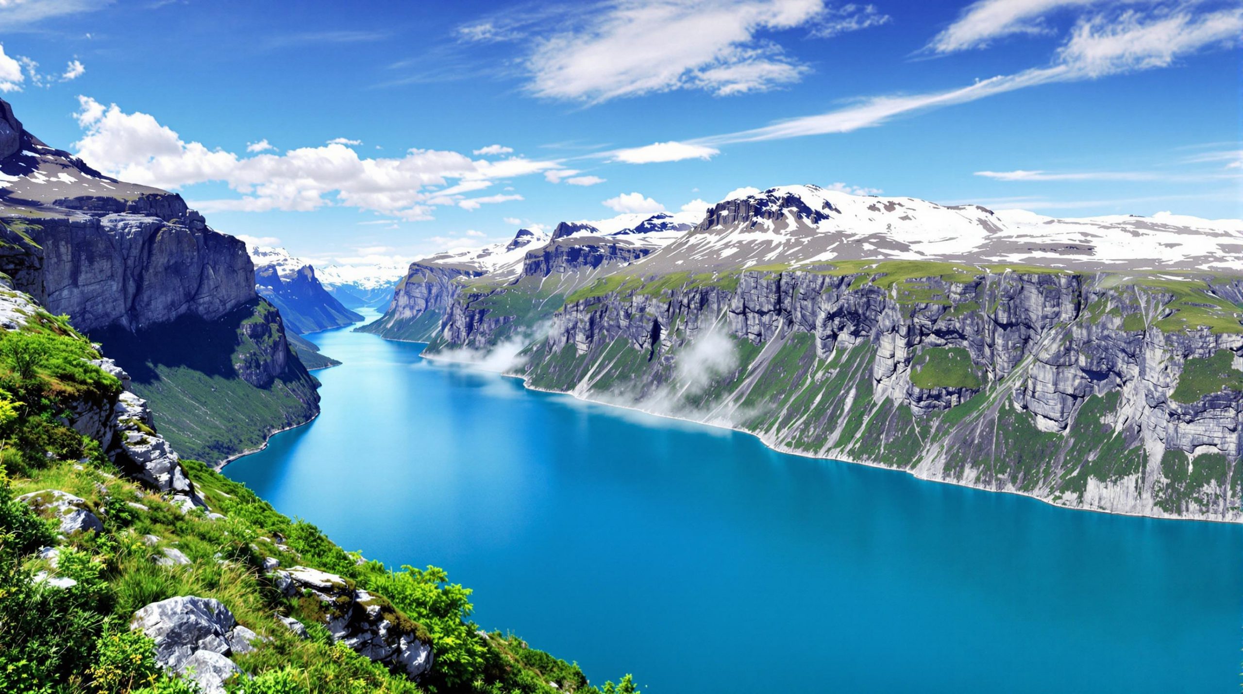 découvrez le plus long fjord de norvège, un paysage époustouflant qui évoque une carte postale, où la nature se dévoile dans toute sa splendeur. amateurs de paysages grandioses, laissez-vous séduire par ce lieu unique au monde, entre montagnes majestueuses et eaux cristallines.