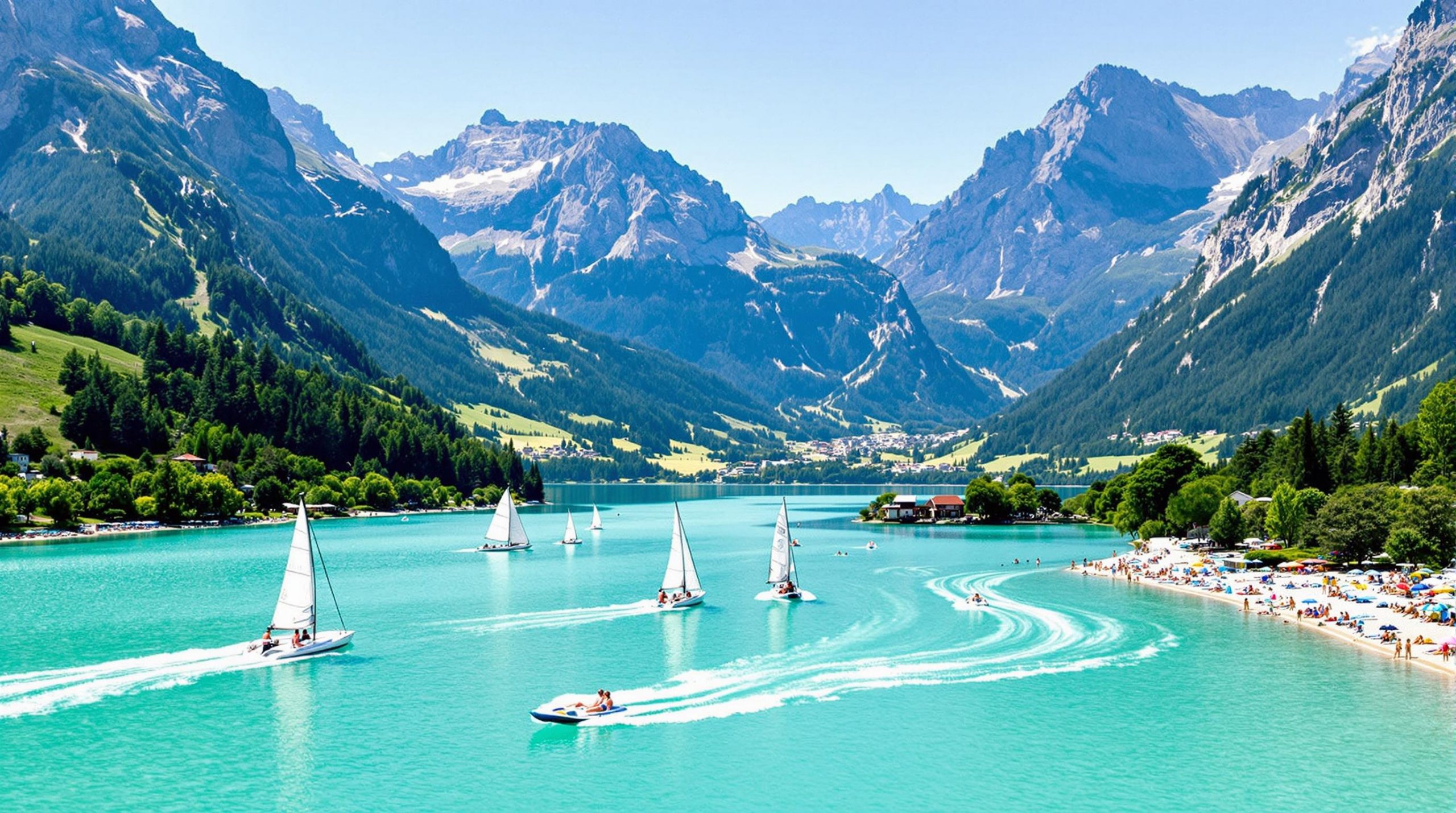 découvrez les lacs enchanteurs de france qui séduisent des touristes du monde entier. plages de sable fin, eaux turquoise et paysages à couper le souffle vous attendent pour une expérience inoubliable au cœur de la nature.