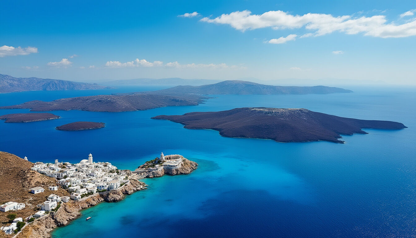 Découvrez notre sélection des 10 îles grecques incontournables, où plages paradisiaques, paysages époustouflants et culture riche se rencontrent. Parfait pour planifier vos prochaines vacances en Grèce !