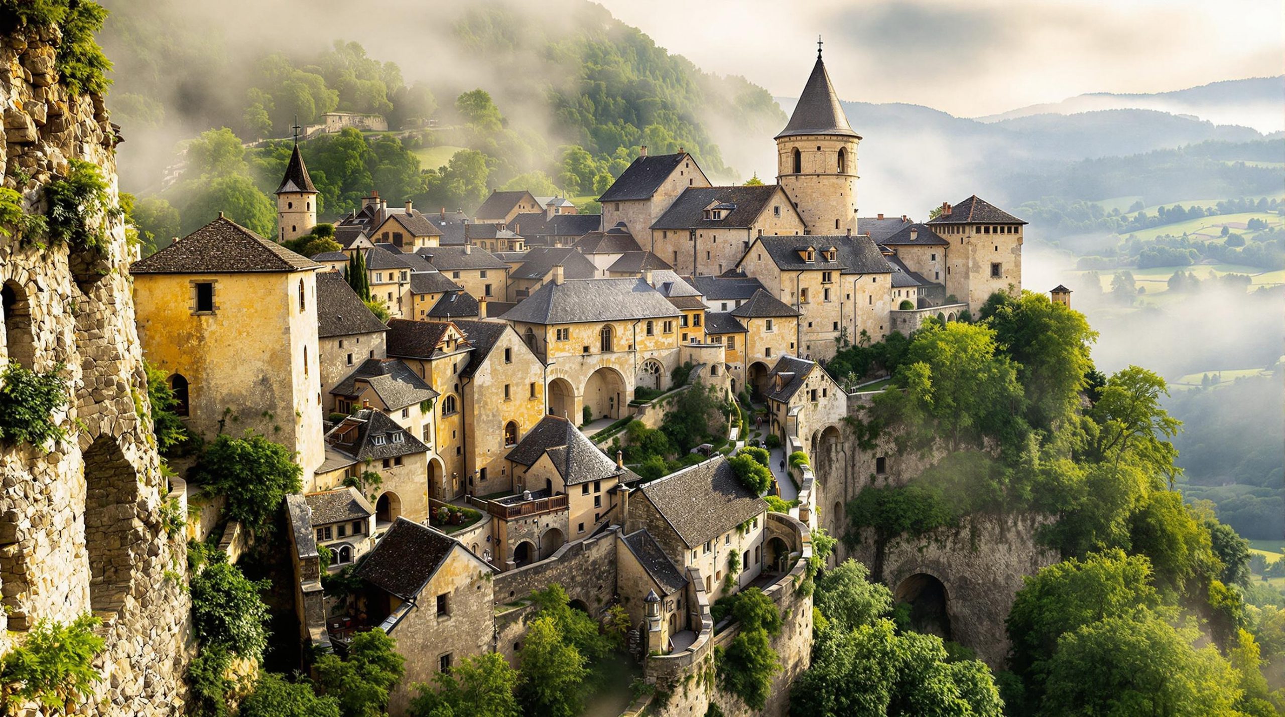découvrez ce village enchanteur du tarn, perché à flanc de falaise, qui émerveille et fait frémir les français par sa beauté et son charme unique. une destination magique à explorer absolument !