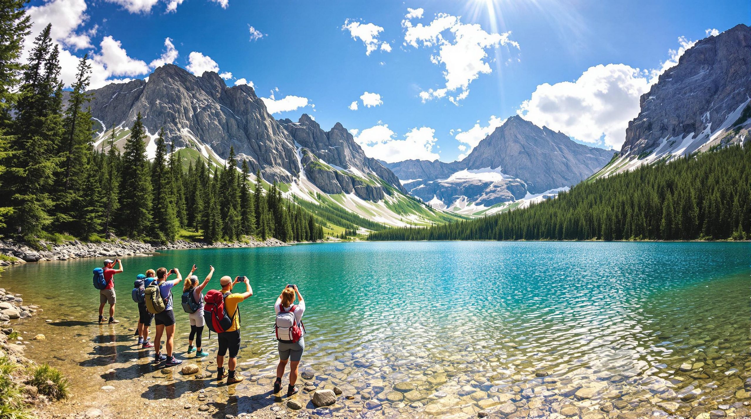 découvrez la beauté saisissante d'un lac alpin aux eaux cristallines, dont la pureté irréelle captive les visiteurs. mais attention, cet écrin de nature se retrouve presque à sec durant l'été, révélant un paysage sauvage unique. explorez ce bijou naturel, témoin des saisons et des merveilles de la montagne.
