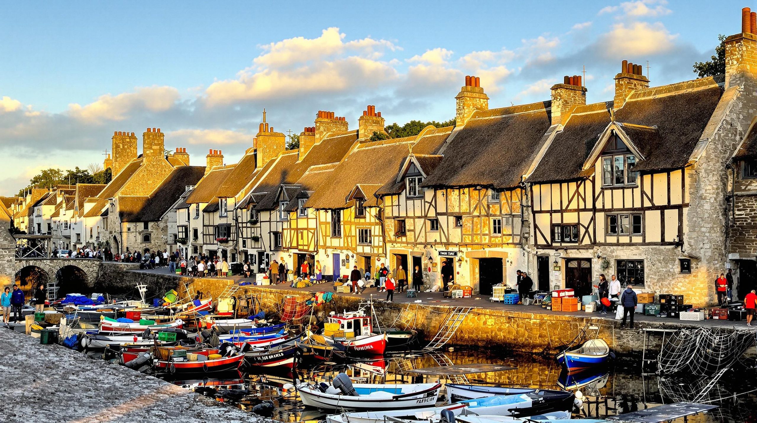 découvrez le port de bretagne, élu le plus charmant de la région ! admirez ses paysages pittoresques, profitez de ses activités nautiques et laissez-vous séduire par l'authenticité de ce lieu enchanteur.