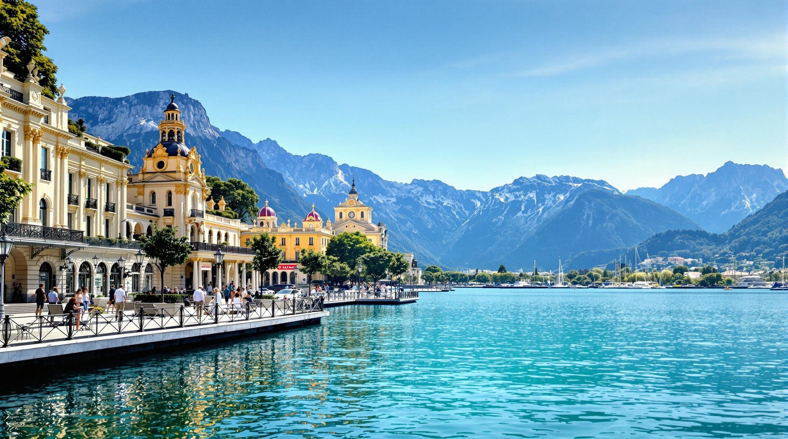 découvrez cette charmante ville savoyarde au bord du lac, qui rivalise avec annecy grâce à ses bains thermaux apaisants et son riche patrimoine historique. une escapade idéale pour allier détente et culture !