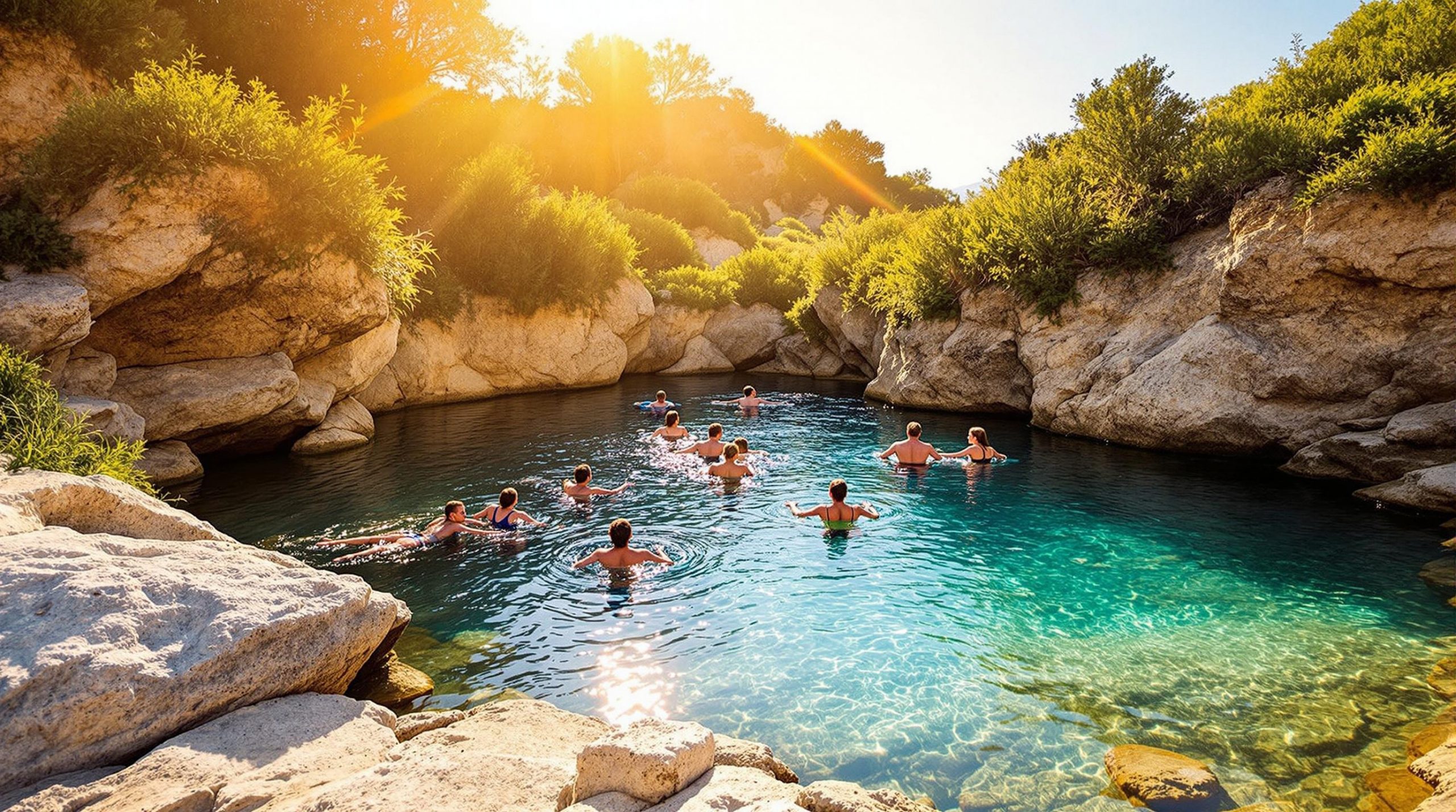 découvrez un trésor méconnu près d'avignon : cette piscine naturelle secrète vous attend pour des journées de baignade rafraîchissantes cet été. plongez dans une oasis de sérénité et de beauté sauvage, loin des foules.
