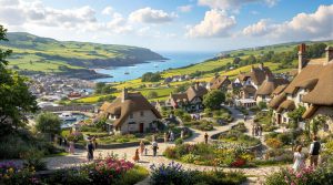 découvrez un village breton pittoresque qui charme au-delà des frontières, impressionnant même les habitants locaux par son ambiance digne d'un film anglais. un endroit idéal pour les amoureux de la culture et des paysages authentiques.