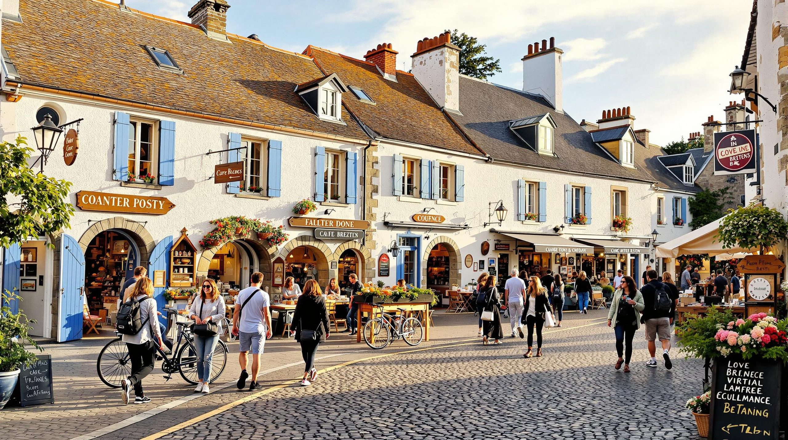 découvrez un charmant village breton qui émerveille par son authenticité, son architecture pittoresque et son ambiance unique, laissant même les habitants conquis. partez à la rencontre de cette destination féerique qui semble tout droit sortie d'un film anglais.