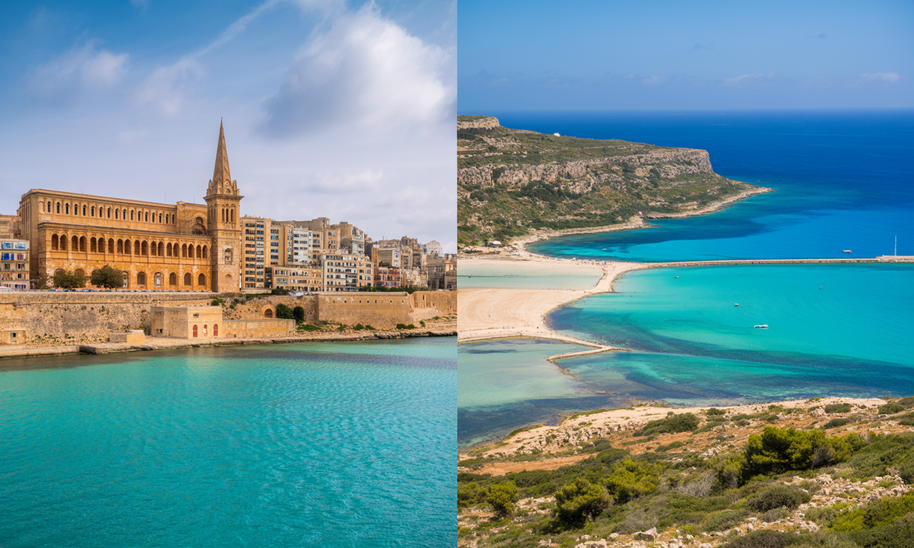 découvrez quelle île choisir entre la crète et malte pour vos vacances en 2025 : comparatif des plages, activités, culture et hébergements pour trouver la destination idéale.