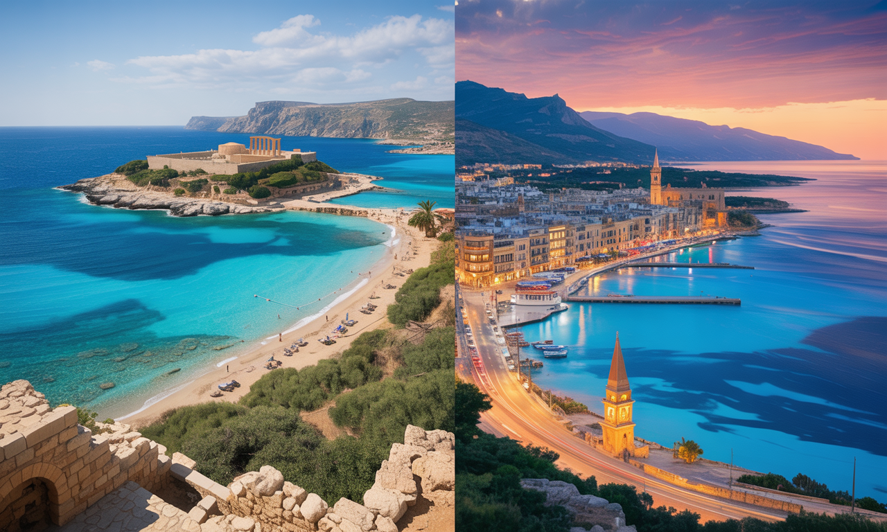 découvrez un comparatif complet entre la crète et malte pour vous aider à choisir l'île idéale pour vos vacances en 2025 : plages, culture, activités et conseils pratiques pour un séjour inoubliable.